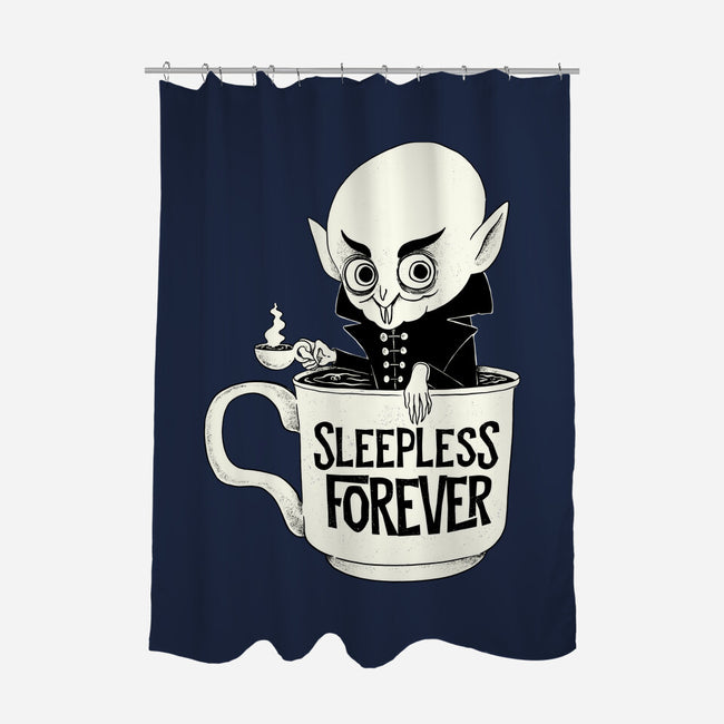 Nosferatu And Coffee-None-Polyester-Shower Curtain-ppmid