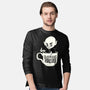 Nosferatu And Coffee-Mens-Long Sleeved-Tee-ppmid