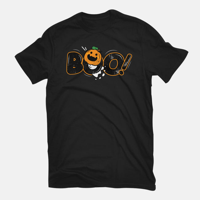 Boo Pumpkin Head-Youth-Basic-Tee-bloomgrace28