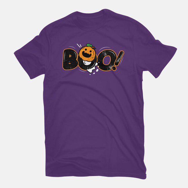 Boo Pumpkin Head-Mens-Basic-Tee-bloomgrace28