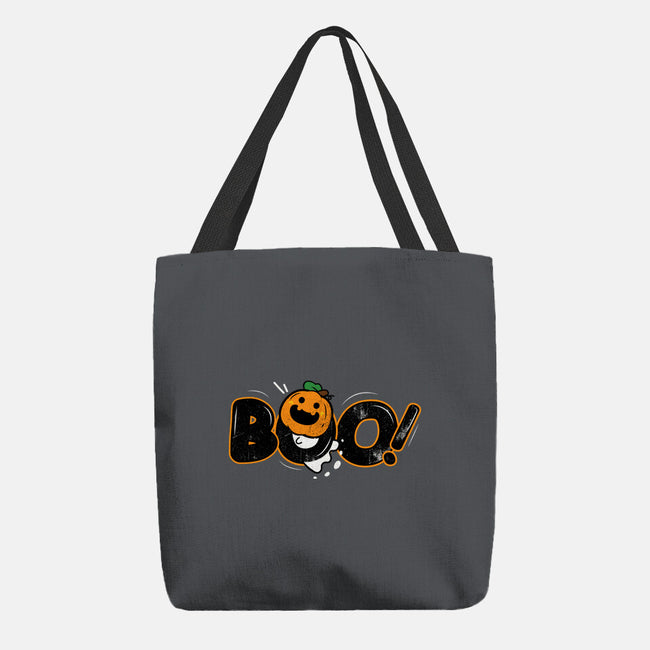 Boo Pumpkin Head-None-Basic Tote-Bag-bloomgrace28