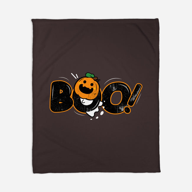 Boo Pumpkin Head-None-Fleece-Blanket-bloomgrace28