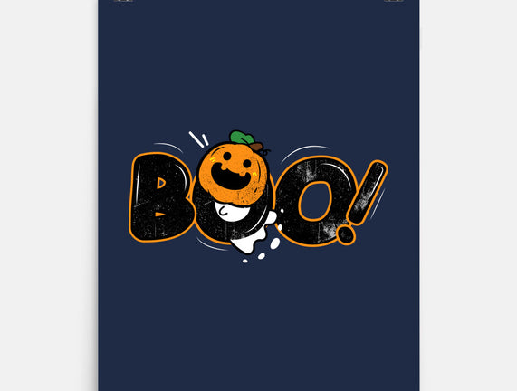 Boo Pumpkin Head