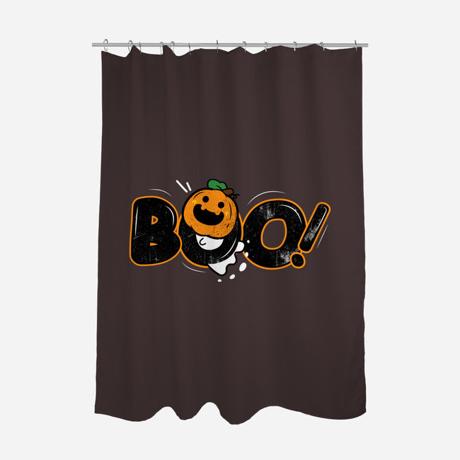 Boo Pumpkin Head-None-Polyester-Shower Curtain-bloomgrace28