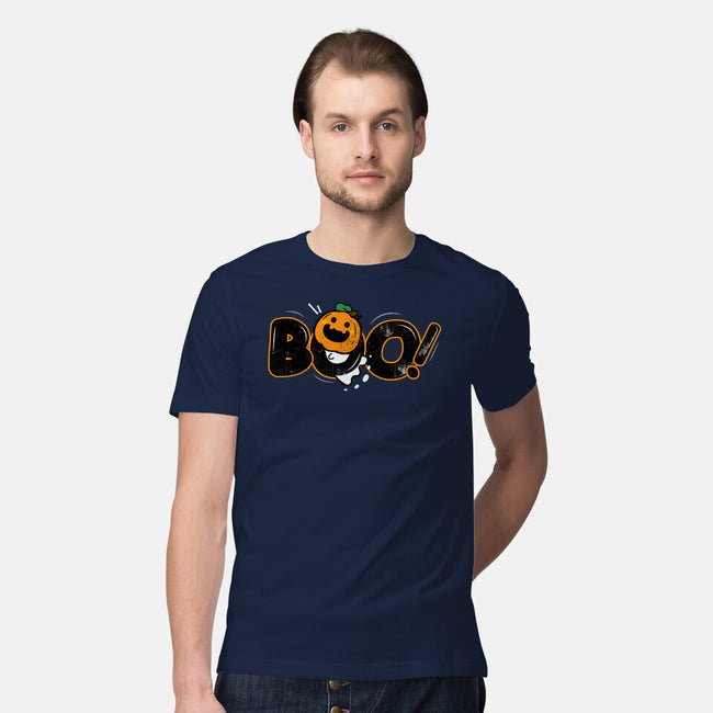 Boo Pumpkin Head-Mens-Premium-Tee-bloomgrace28