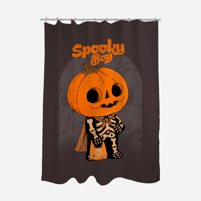 Spooky Boy-None-Polyester-Shower Curtain-ppmid