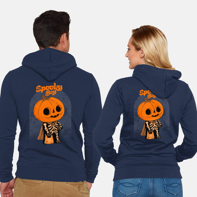 Spooky Boy-Unisex-Zip-Up-Sweatshirt-ppmid