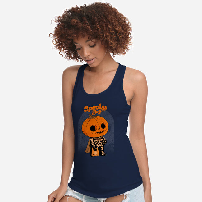 Spooky Boy-Womens-Racerback-Tank-ppmid