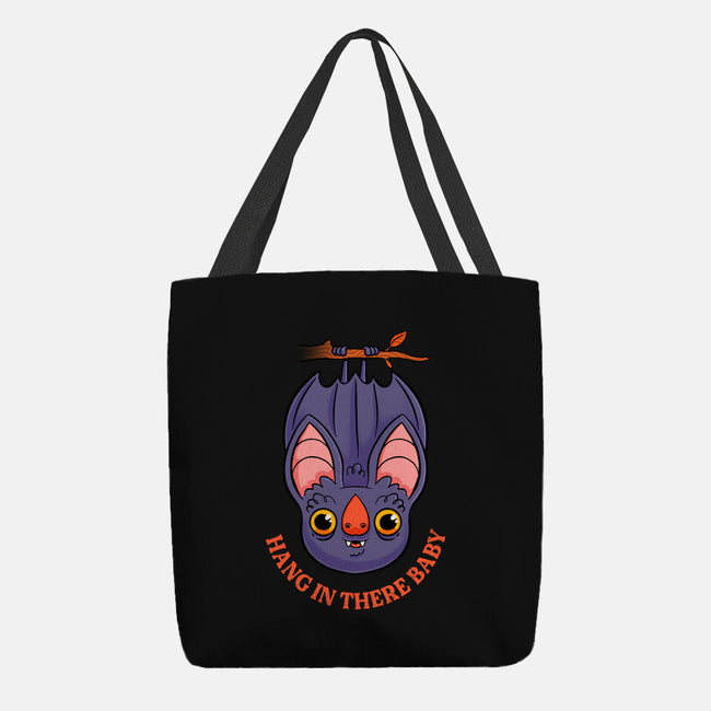 Hang In There Baby Bat-None-Basic Tote-Bag-ppmid