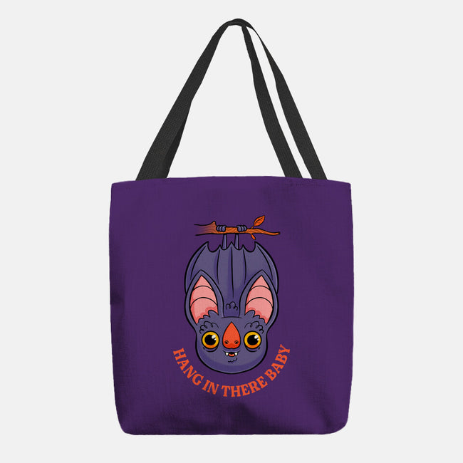 Hang In There Baby Bat-None-Basic Tote-Bag-ppmid