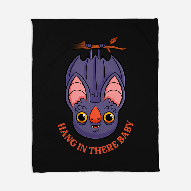 Hang In There Baby Bat-None-Fleece-Blanket-ppmid