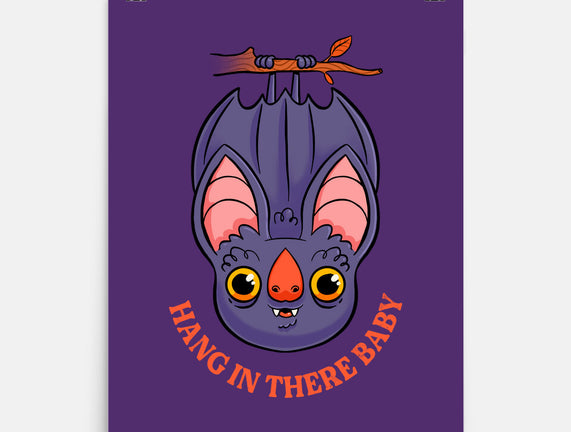 Hang In There Baby Bat