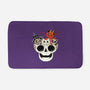 Skull And Spooky Cats-None-Memory Foam-Bath Mat-ppmid