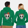 Skull And Spooky Cats-Unisex-Zip-Up-Sweatshirt-ppmid