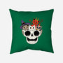 Skull And Spooky Cats-None-Removable Cover-Throw Pillow-ppmid