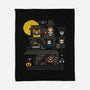 Haunted Pixels-None-Fleece-Blanket-jrberger