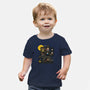 Haunted Pixels-Baby-Basic-Tee-jrberger