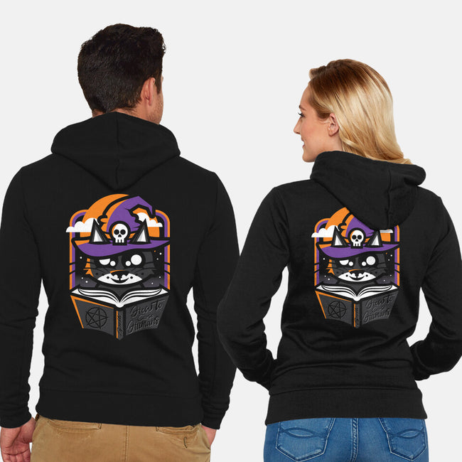 How To Curse Humans-Unisex-Zip-Up-Sweatshirt-jrberger