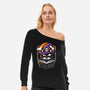 How To Curse Humans-Womens-Off Shoulder-Sweatshirt-jrberger