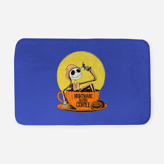 Nightmare Before Coffee-None-Memory Foam-Bath Mat-ppmid