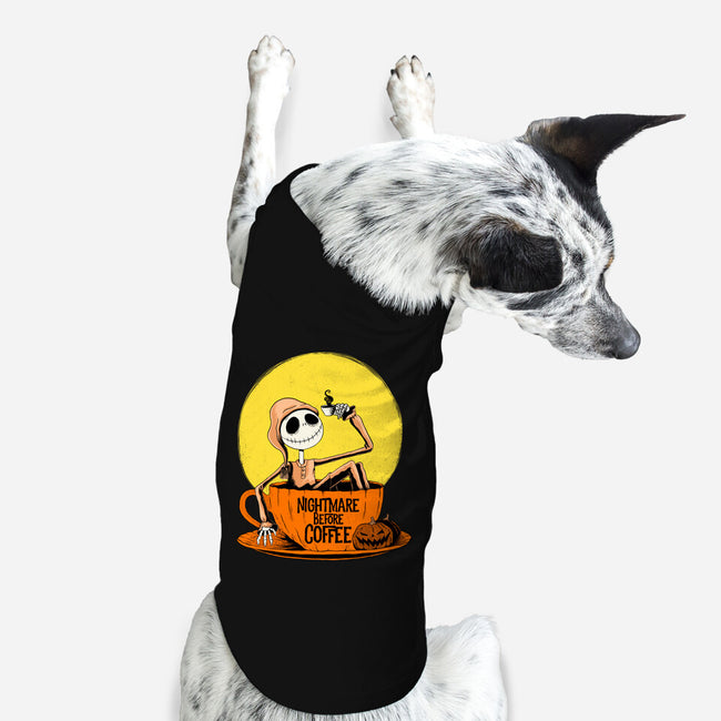 Nightmare Before Coffee-Dog-Basic-Pet Tank-ppmid