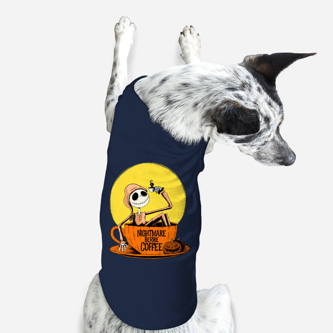 Nightmare Before Coffee-Dog-Basic-Pet Tank-ppmid