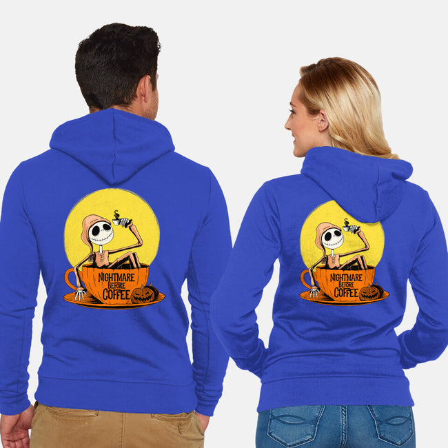 Nightmare Before Coffee-Unisex-Zip-Up-Sweatshirt-ppmid