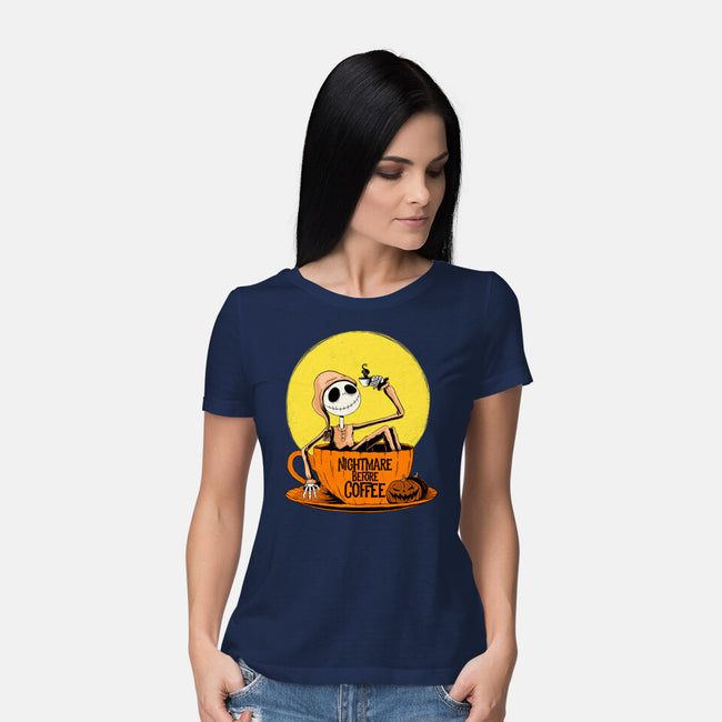 Nightmare Before Coffee-Womens-Basic-Tee-ppmid