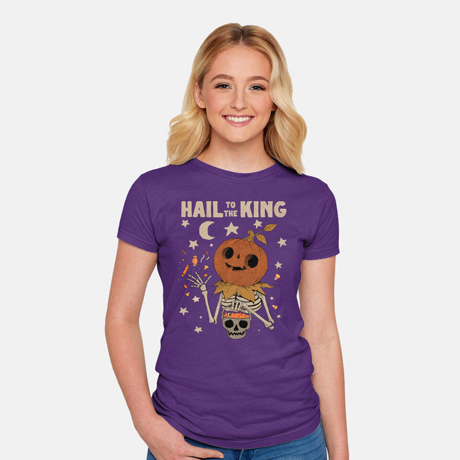 Halloween King-Womens-Fitted-Tee-ppmid