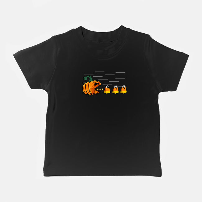 Candy Corn Hunter-Baby-Basic-Tee-Agaena