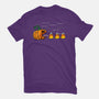 Candy Corn Hunter-Womens-Fitted-Tee-Agaena