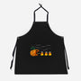 Candy Corn Hunter-Unisex-Kitchen-Apron-Agaena