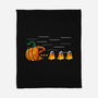 Candy Corn Hunter-None-Fleece-Blanket-Agaena