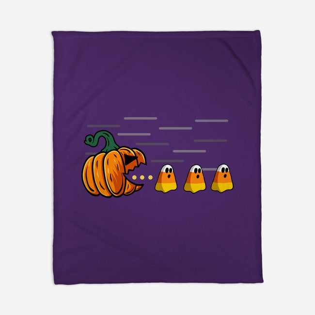 Candy Corn Hunter-None-Fleece-Blanket-Agaena