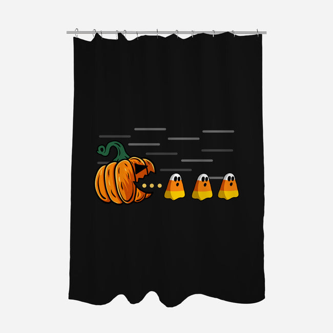 Candy Corn Hunter-None-Polyester-Shower Curtain-Agaena