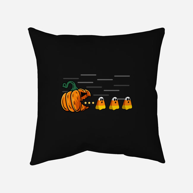 Candy Corn Hunter-None-Removable Cover-Throw Pillow-Agaena