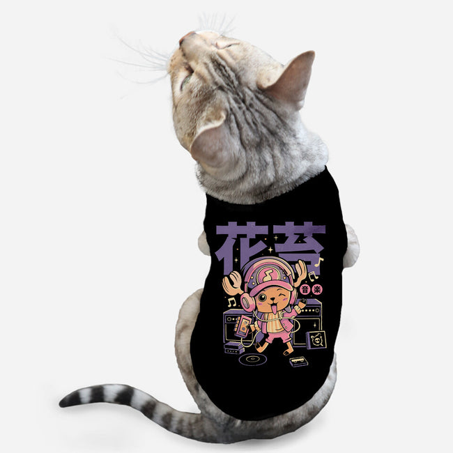 Feel The Wave-Cat-Basic-Pet Tank-Arigatees