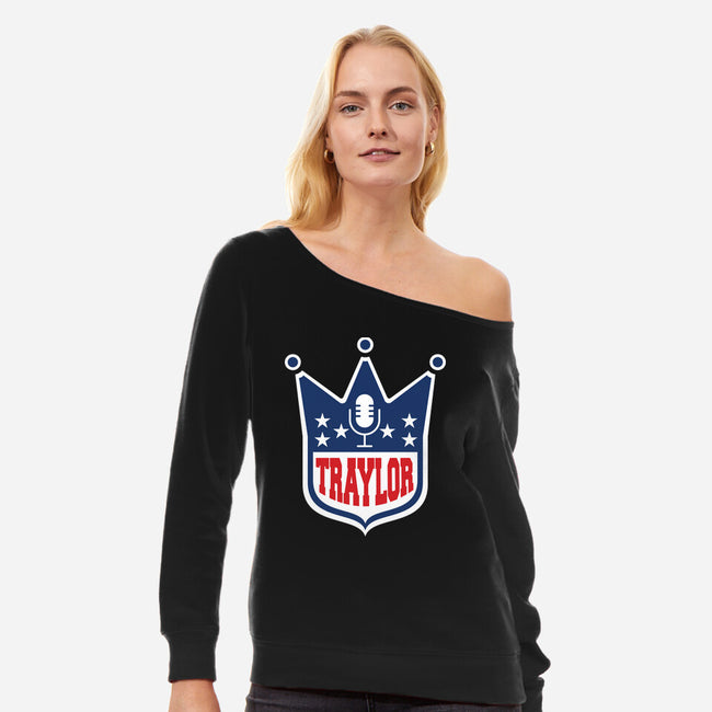 Traylor-Womens-Off Shoulder-Sweatshirt-rocketman_art