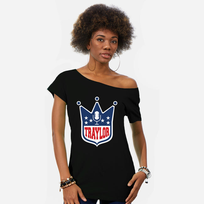 Traylor-Womens-Off Shoulder-Tee-rocketman_art