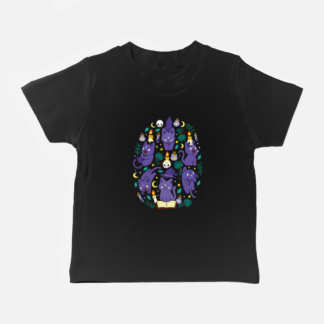 Magic Spell Cat-Baby-Basic-Tee-Vallina84