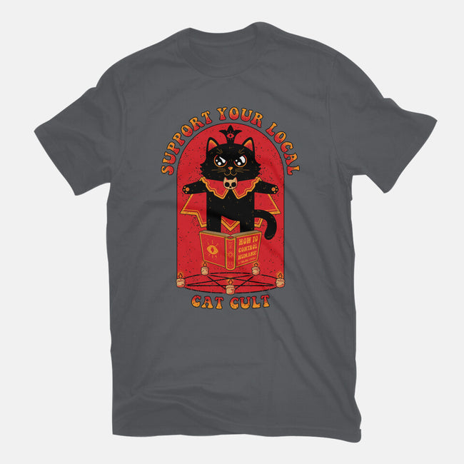 Support Your Local Cat Cult-Mens-Heavyweight-Tee-danielmorris1993