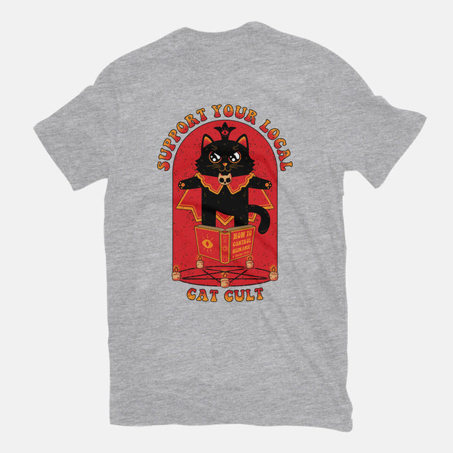 Support Your Local Cat Cult-Mens-Basic-Tee-danielmorris1993