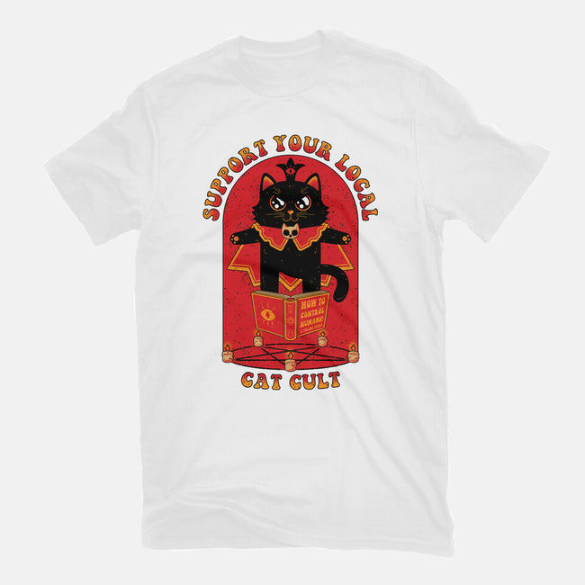 Support Your Local Cat Cult-Mens-Premium-Tee-danielmorris1993