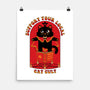 Support Your Local Cat Cult-None-Matte-Poster-danielmorris1993