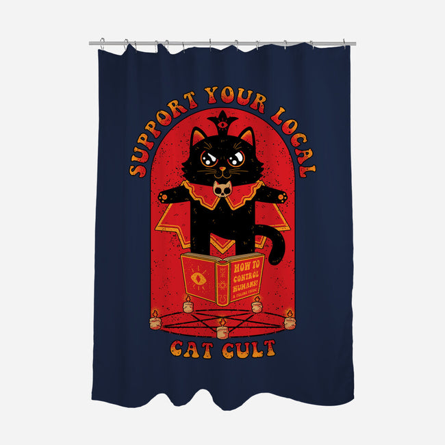 Support Your Local Cat Cult-None-Polyester-Shower Curtain-danielmorris1993