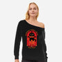 Support Your Local Cat Cult-Womens-Off Shoulder-Sweatshirt-danielmorris1993