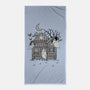 Bluey Haunted House-None-Beach-Towel-JamesQJO