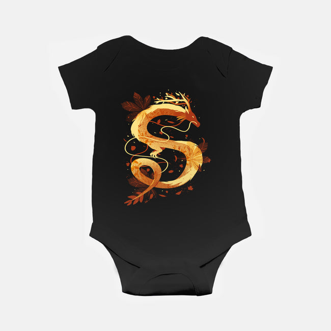 Autumn Dragon-Baby-Basic-Onesie-IKILO