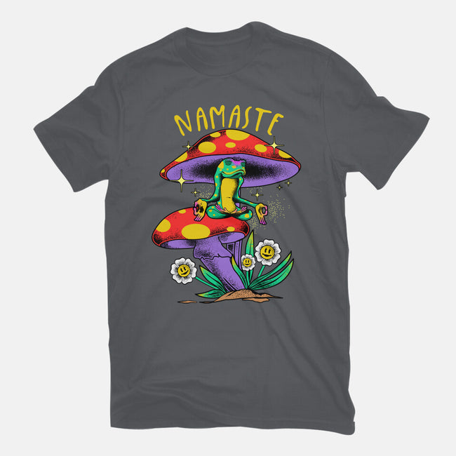 Namaste Meditation-Mens-Heavyweight-Tee-heydale