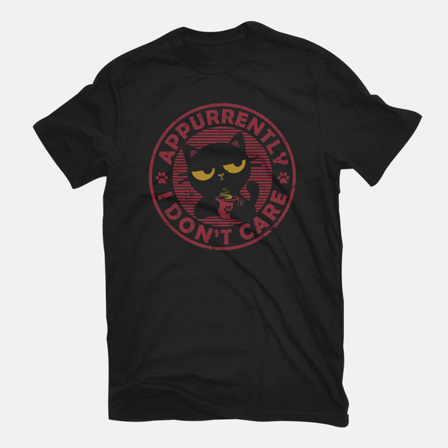 Appurrently I Don't Care-Mens-Basic-Tee-erion_designs